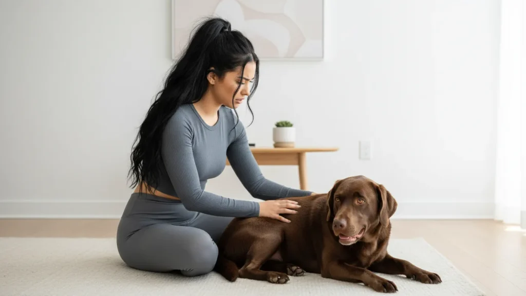 Why Dogs Avoid Touch When Something Hurts Inside — The Silent Pain Signal Most Owners Miss