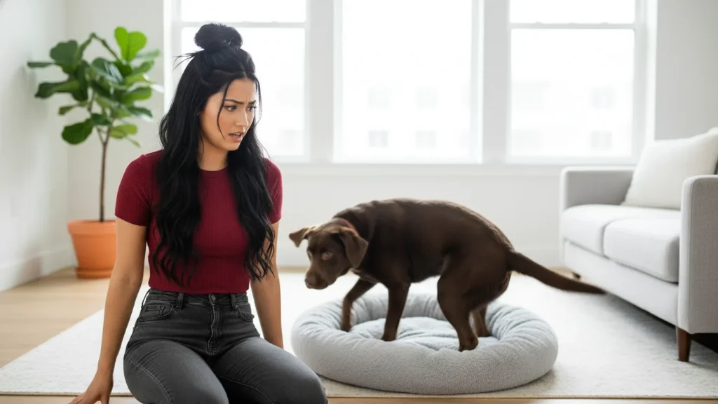 Why Dogs Spin Before Lying Down — The Ancient Instinct Still Guiding Them Today