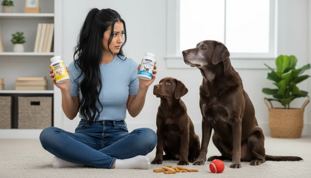Why Puppies and Seniors React Differently to the Same Supplement — The Age Gap Most Owners Miss