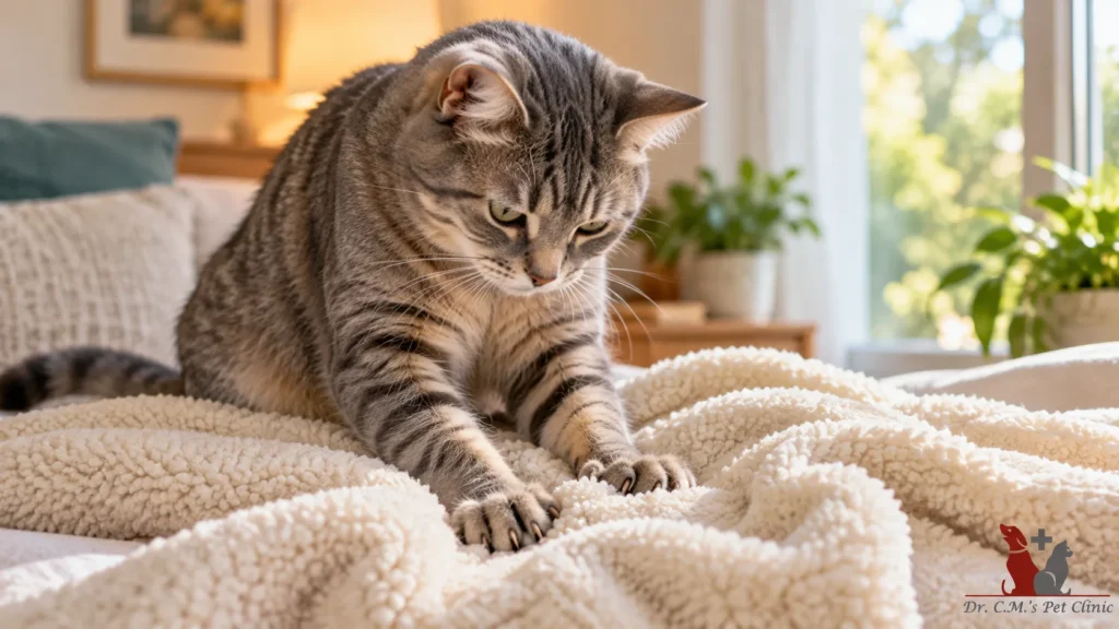 Why Do Cats Knead Blankets and Soft Surfaces